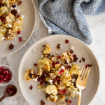 Winter Roasted Cauliflower with Goat Cheese