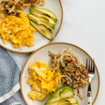 Everything Bagel Potatoes with Eggs and Avocado
