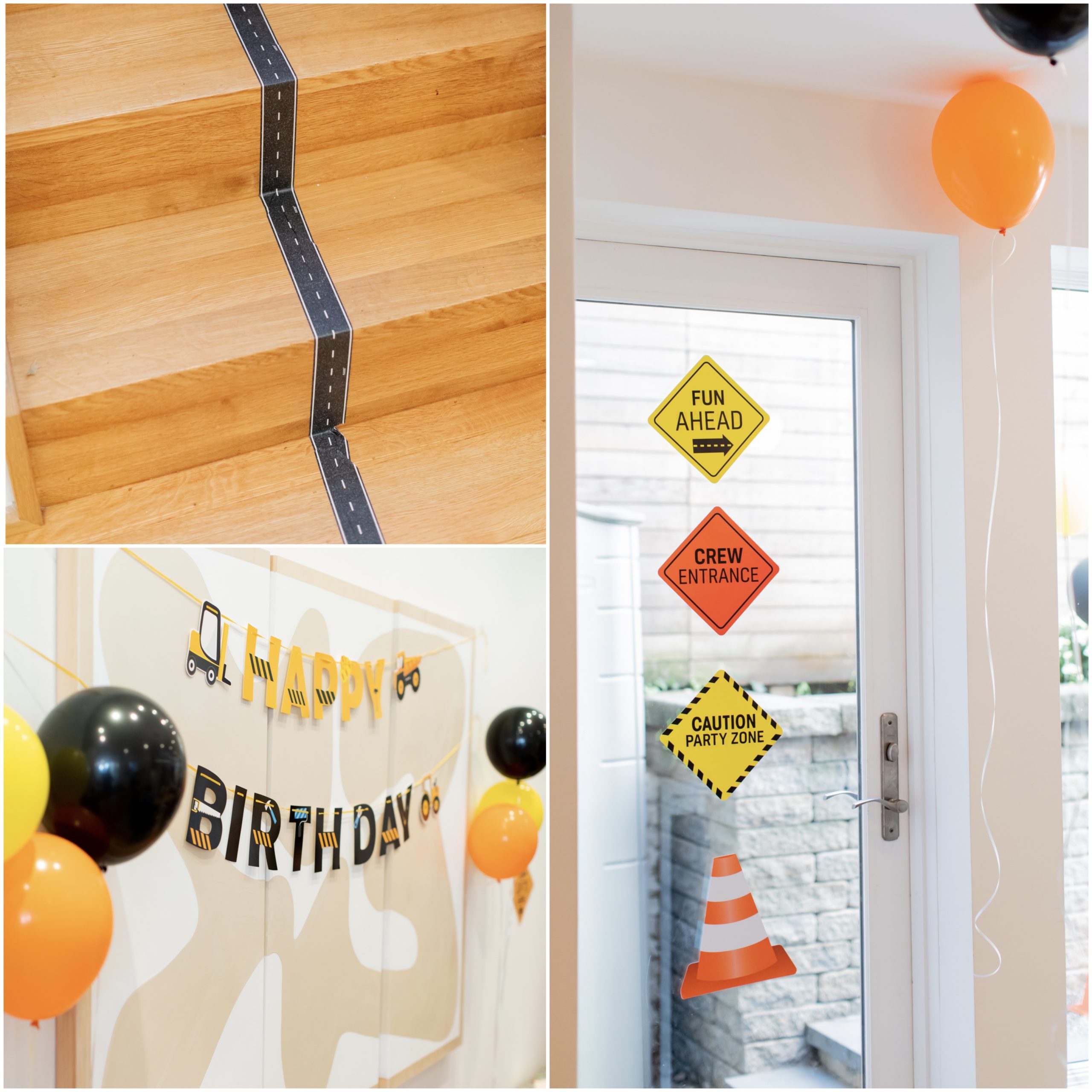 Luca's Construction Themed 3rd Birthday Party