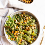 Roasted Spring Vegetable Quinoa Bowl