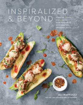 Cookbook cover "Inspiralized and Beyond" by Ali Maffucci