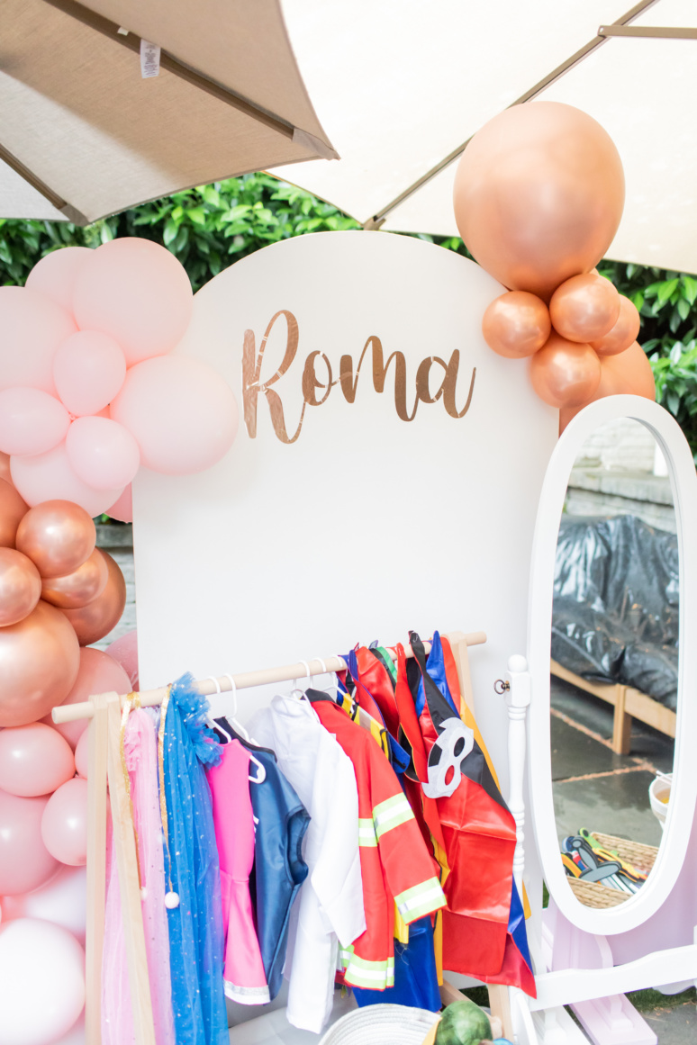 Roma's Princess and Dress Up Themed Third Birthday Party