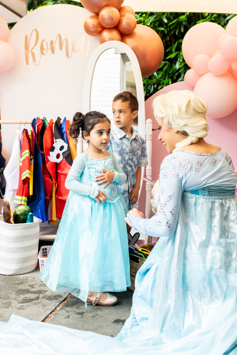 Roma's Princess and Dress Up Themed Third Birthday Party
