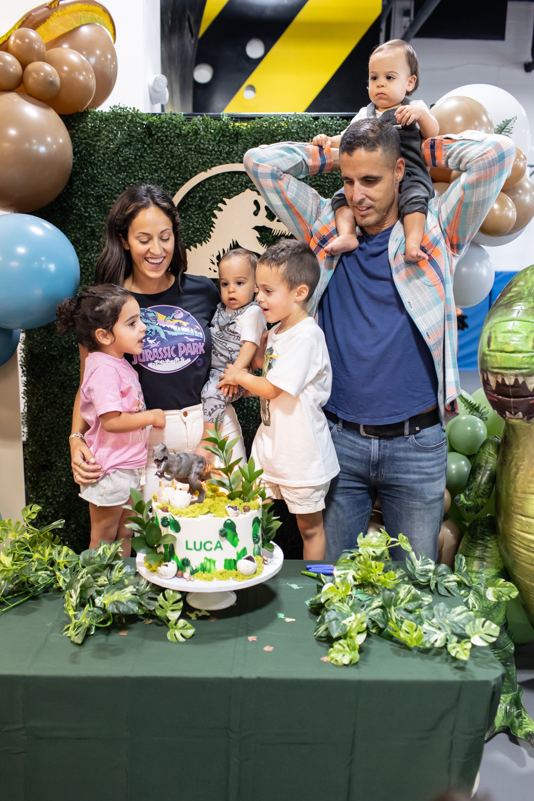 Dinosaur Themed 5th Birthday Party