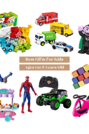 A list of best gifts for kids ages 1-5 years old.